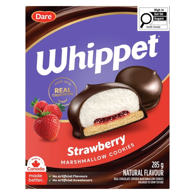 Dare Whippet Strawberry Cookies, 285g