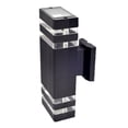 thumbnail image 2 of DVKPTBK Outdoor Wall Sconces Modern Waterproof Engineering Plastic Black, 2 of 8
