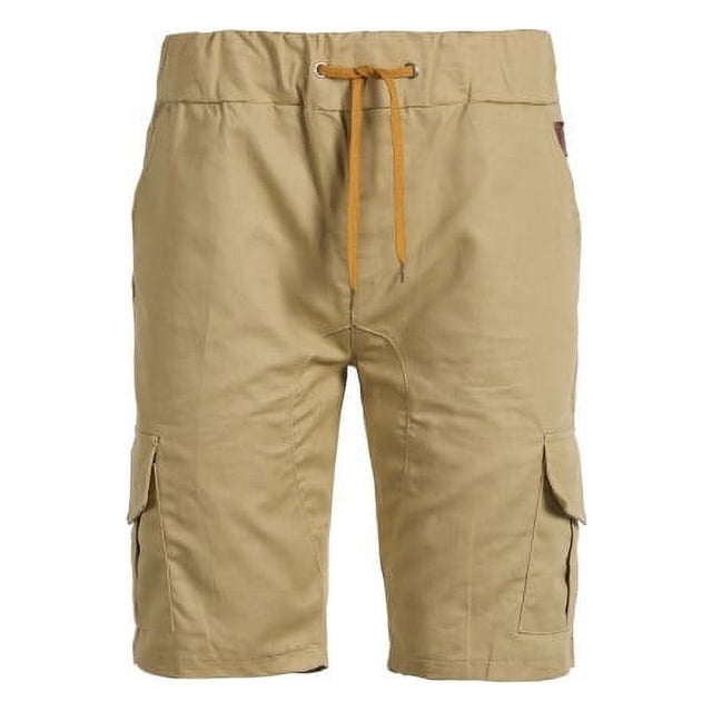 Mens Slim Fit Cargo Shorts Multi Pockets Short Pants Summer Clothes
