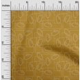thumbnail image 1 of oneOone Cotton Cambric Fabric Geometric Maze & Rabbit Animal Sashiko Print Fabric BTY 56 Inch Wide, 1 of 4