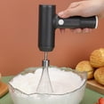 thumbnail image 3 of Electric Hand Mixer Lithium Battery 4 Modes  USB Charging Stainless Steel Hand Mixer Applicable Kitchen, 3 of 7