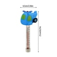 thumbnail image 3 of ETHKIA Swimming Pool Float Cartoon Car Helicopter Animal Hydrotherapy Pool Adult Float Temperature Tester 50ml Green, 3 of 4