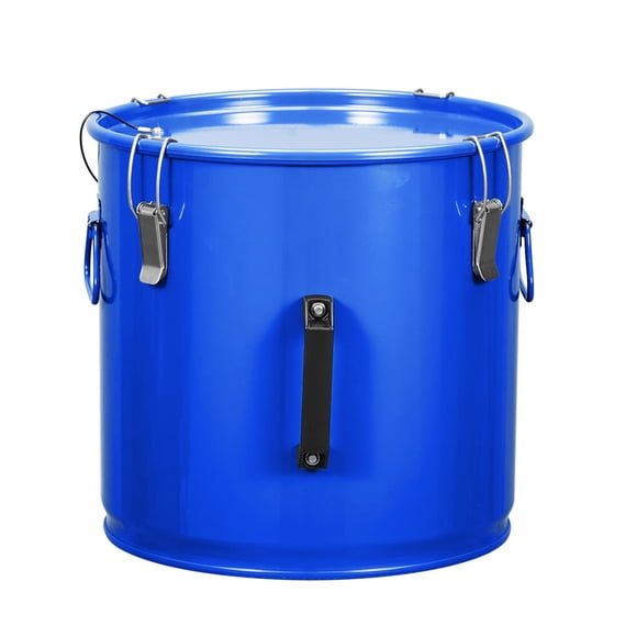 Grease Storage Container, 8 Gallon Heavy-Duty Oil Bucket with Locking Lid for Kitchen & Food Truck