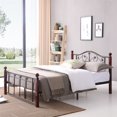 thumbnail image 1 of Hodedah Complete Bronze Metal Bed Full Size, 1 of 4