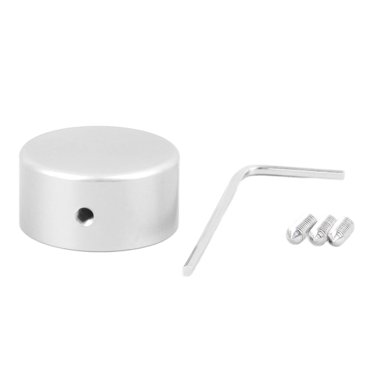 Guitar Footswitch Topper, Multi Functional Easy To Install Stylish Aluminum Fine Workmanship Guitar Effect Pedal Knob Hat For Replacement