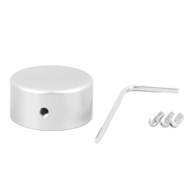 Guitar Footswitch Topper, Multi Functional Easy To Install Stylish Aluminum Fine Workmanship Guitar Effect Pedal Knob Hat For Replacement
