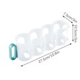 thumbnail image 3 of TIMIFIS Gadgets de Cuisine Support de Rangement Portable pour Canettes pour Étagères de Réfrigérateur, Supports pour Canettes de Bière, Curseur de Rangement pour Réfrigérateur Canettes de Bière Réfrigérées Transparentes, 3 of 3