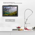 thumbnail image 4 of Bathroom Tablet Case, Wall Mounted ABS PET Waterproof Shower Phone Holder  for Washroom White,Black,Pink, 4 of 7