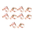 thumbnail image 1 of fastboy 10 Pcs Clips d'Oreilles Convertisseurs Accessoires Boucles d'Oreilles Fait Main à la Mode Boucles d'Oreilles à Clipser Type8, 1 of 6
