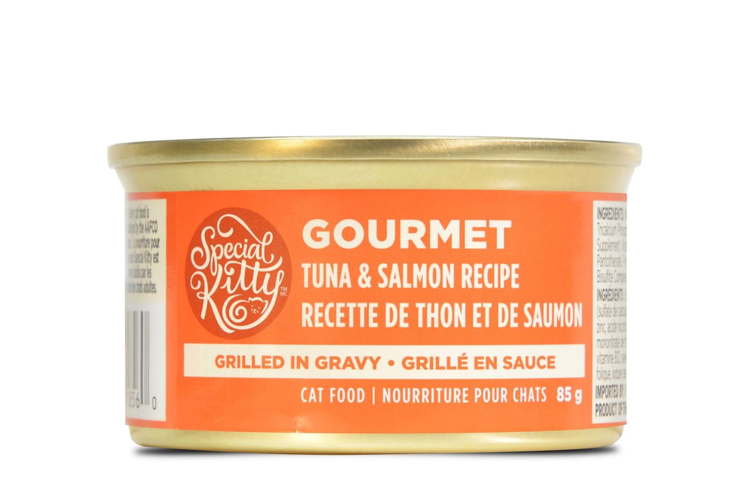 Special Kitty Gilled Tuna and Salmon Recipe in Gravy