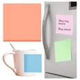 thumbnail image 2 of BMYJ 3x3 Feet Super Sticky Tearable Notes with Bright Colors 100 Sheets for Office Classroom Wall Calendar Project Planning and Reminder Self-Adhesive Paper, 2 of 2