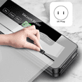 thumbnail image 3 of Food Saver Vacuum Sealer Machine with Cutter Can Vacuum Sealer for Dry Wet Food Storage 30 Pcs Bags Included US Plug, 3 of 8