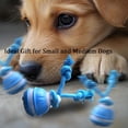 thumbnail image 3 of Yobensun Dog Toy-utomatic Dog Walker Interactive Waggle Ball Toy, with Speedy Rolling Action and Wagging Rope, Bite & Wear-Resistant, USB Rechargeable (Red), 3 of 7