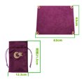 thumbnail image 4 of Milaget Shining Altar Soft Velvet Table Cloth Tablecloth with Bag Black, 4 of 4