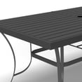 thumbnail image 5 of Four Seasons Courtyard Palermo Slat Top Table with Powder Coated Frame, 5 of 5