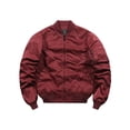 thumbnail image 1 of Innerwin Veste Coupe-Vent Homme Manteau Extérieur Couleur Unie Blousons Légers Rouge G, 1 of 3