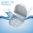 thumbnail image 4 of Orthodontic Mouthguard Case Dental Retainer Case-White, 4 of 5