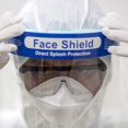 thumbnail image 3 of Écran Facial de Sécurité Capuchon Protecteur Complet Grand Visière Résistant Aide à Prévenir la Buée Lentille Légère Lentille Faciale Ajustable pour Hommes Femmes, 3 of 6