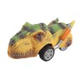 thumbnail image 1 of A Triceratops Inertial Vehicle Toy Miniature Dino Car Simulation Model With Roll Back Action, 1 of 4
