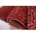 thumbnail image 3 of Ladole Rugs Solid Color Shaggy Meknes Durable Beautiful Turkish Indoor Area Rug Carpet in Peach Orange 6'5" x 9'5", 3 of 4