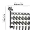 thumbnail image 2 of Drying Rack Clothing Home Multifunctional Clothes Drying Folding Sock Rack, Underwear Wall Hanging Sock Clip, Multi Clip Clothes Drying Rack Multifunctional Clothing Rack, 2 of 6
