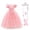 A-Pink Dress+Accessories, variant on HAWEE Pink Princess Dress for Girl Repunzel Cosplay Halloween Costume Puff Sleeve Layerd Dresses