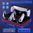 thumbnail image 4 of PS5 Slim Bracket And Cooling Station, With RGB LED Controller, Charging Station For PlayStation 5, PS5 Controller Charger For Dual Sensing And Edge Controller, PS5/PS5 Slim Accessory Cooling, 4 of 8