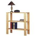 thumbnail image 2 of Adwood Pine 3 Shelf Pine Wood Storage, 2 of 5