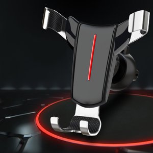 Raindrops Car Phone Mount Vent Universal Phone Holder Black 1Set