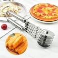thumbnail image 2 of Pizza Cutter Wheel Stainless Steel 5 Wheel Pie Cutter Retractable Manual Cutter Pizza Roller Multi Wheel Pasta Cutter Pie Cutter Pizza Cutter Stainless Steel, 2 of 9