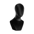 thumbnail image 3 of Yinanstore Mannequin de Buste Support Polyvalent pour Coiffe Usage Commercial Chapeaux Noir, 3 of 8