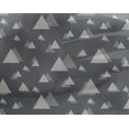 thumbnail image 5 of oneOone Tissu Georgette Viscose Triangle Imprimé Géométrique Tissu au Mètre 42 Pouces de Large, 5 of 5