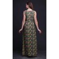 thumbnail image 2 of Bimba Robe de Soirée Sans Manches à Imprimé Floral pour Femme à Col Rond - Medium, 2 of 5