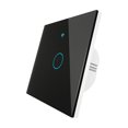 thumbnail image 1 of GROWTH TANK Wall Touch Smart Switch Voice Control Timing Setting Accessories 1 Way Black, 1 of 9