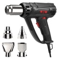 thumbnail image 1 of TOYTEXX 1800W Heat Gun with Adjustable Temperature (122°F–1202°F), 4 Nozzles, Overload Protection, 1 of 5