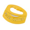thumbnail image 2 of Oleegame 2PC Tomato Slicer And Lemon Slicer Stainless Steel Pizza Cuttera Semicircular Vibrator Multifunctional Pizza Cuttera Kitchen Tool Yellow, 2 of 2