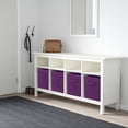 thumbnail image 2 of YOYTOO Lot de 2 Bacs de Rangement en Tissu Pliables, Bacs de Rangement Pliables de 11 Pouces, 2 of 7