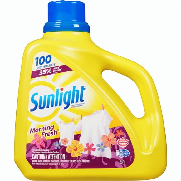 Liquid Laundry Detergent Morning Fresh 100 Loads