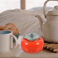thumbnail image 4 of Miangastore 2Pcs Persimmon Shaped Tea Canisters Tea Sealed Tins Moistureproof Tea Canisters, 4 of 9