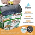 thumbnail image 4 of Exotic Palm Tree Soft Cooler Bag - 20L Leakproof Camping Cooler Backpack with Multiple Pockets for Travel & Beach Vacation, 4 of 6