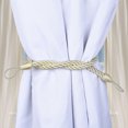 thumbnail image 3 of Agiferg Ropes Tie Backs for Window Curtain Cord Buckle Tiebacks Braided Tie Backs, 3 of 5