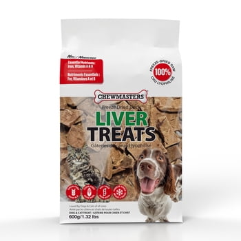 Foie de canard lyophilisé Chewmasters 600g - Friandises pour chiens