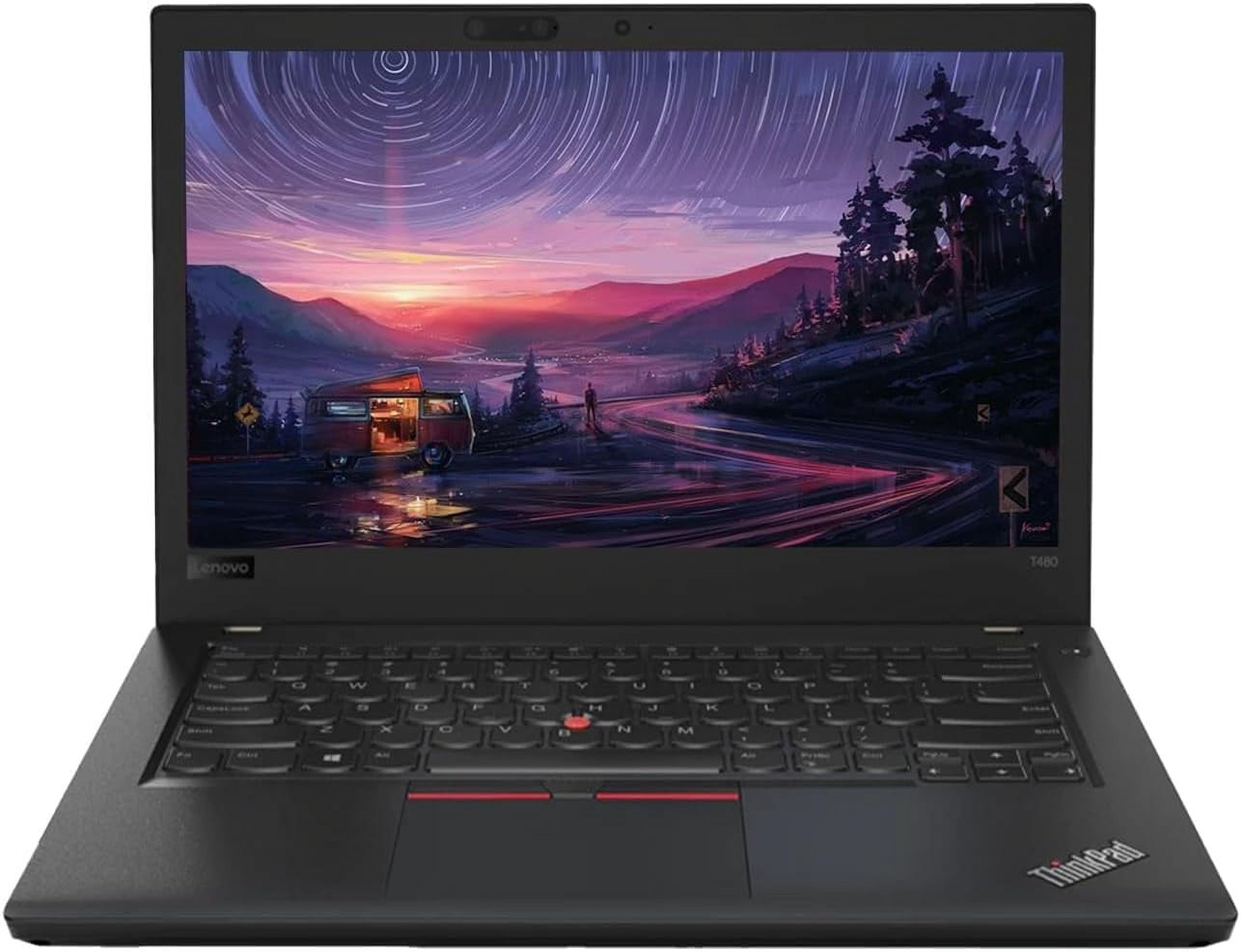 Refurbished Excellent) LENOVO ThinkPad T480s Non Touch Laptop 14