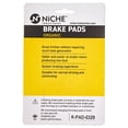 thumbnail image 4 of Niche Organic Brake Pad with Shoe Set for Suzuki DRZ125 Motorcycle MK1002797, 4 of 7