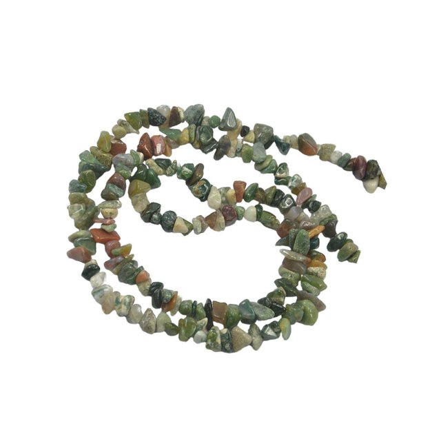 stanreset Natural Stone Freeform Chips Loose Gemstone Beads Strand 34" gemstone chip bead strands Indain Agate