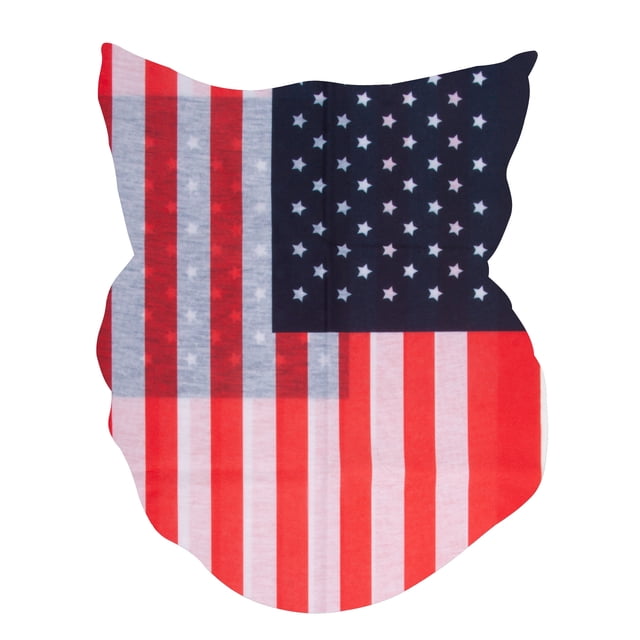 Top Headwear Couvre-Visage Tour de Cou - Drapeau USA