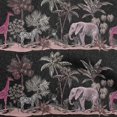thumbnail image 1 of oneOone Rayon Black Fabric Tropical Sewing Material Print Fabric By The Yard 56 Inch Wide, 1 of 4
