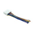 thumbnail image 2 of Unique Bargains DC 12V 14 Pin Car Female DVD Radio Wire Harness Adapter Connector Plug for Subaru, 2 of 3