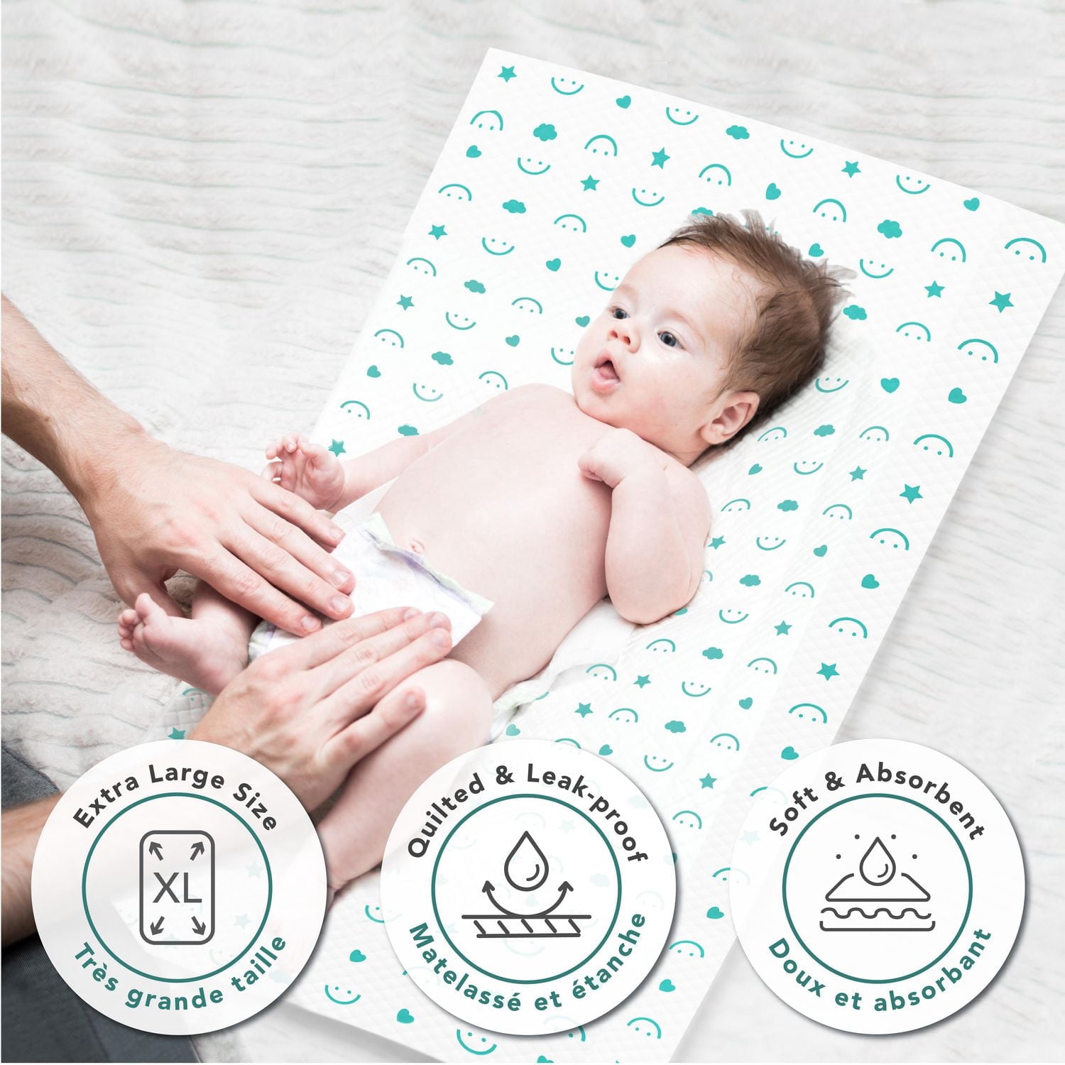 Babyworks™  Disposable Change Mats - 10 count