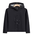 thumbnail image 1 of LSLJS Women's Outdoor Stormtrooper Seamless Adhesive Windproof Casual Sports Jacket, 1 of 8